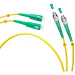 Оптический патч-корд TopLAN дуплексный, FC/APC-SC/APC, SM 9/125, 50 м, DPC-TOP-652-FC/A-SC/A-50 (артикул 16429099) – фото 1