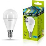 Электрическая светодиодная лампа Ergolux LED-G45-9W-E14-4K Шар 9Вт E14 4500K 172-265В 13174 (артикул 15905381) – фото 1