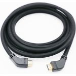 Видео кабель Eagle Cable Deluxe II HDMI 2.0 Angled 1,6 м 10011016 (артикул 16155341) – фото 1