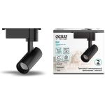 Трековый светильник GAUSS цилиндр 8W 750lm 4000K 180-220V IP20 45х155мм черный LED 1/40 TR078 (артикул 16856053) – фото 1