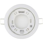 Встраиваемый ультратонкий светильник Uniel GX53/H2 WHITE 10 PROM UL-00005051 (артикул 16095828) – фото 1