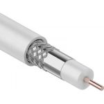 Коаксиальный кабель PROconnect RG-6U, 75 Ом, CCS/Al/Al, 48%, бухта 20 м, белый 01-2205-20 (артикул 16124591) – фото 1