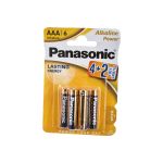 Элементы питания Panasonic LR03 Alkaline Power BL6 4+2 6204 (артикул 17479086) – фото 1