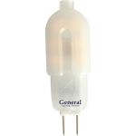 Светодиодная лампа General Lighting Systems G4-3W-M-12V-2700K 652800 (артикул 16165515) – фото 1