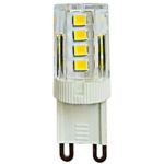 Светодиодная лампа Uniel LED-JCD-3W/4000K/G9/CL GLZ09TR прозрачная UL-00006747 (артикул 16196153) – фото 1