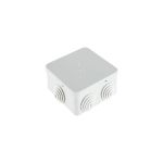 Распределительная коробка Экопласт JBS080 о/п 85х85х40, 6 выходов, IP44 44006HF (артикул 16418743) – фото 1