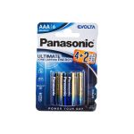 Элементы питания Panasonic LR03 EVOLTA BL6 4+2 6172 (артикул 17478888) – фото 1