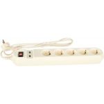 Сетевой фильтр ЭРА USF-5es-1.5m-USB-W белый Б0019037 (артикул 15789305) – фото 1