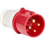 Кабельная вилка EKF 16А 3Р+Е IP44 переносная 380В ps-014-16-380 (артикул 15913197) – фото 1