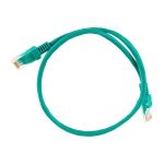 Патч-корд ExeGate UTP-RJ45-RJ45-5e-0,5M-GN, UTP, cat.5e, 0.5м, зеленый 258383 (артикул 17618502) – фото 1