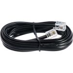 Кабель Cablexpert телефонный аппарат-розетка, 3 м, чёрный TC6P4C-3M-BK (артикул 16016912) – фото 1