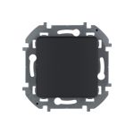 Одноклавишный переключатель Legrand - INSPIRIA - 10 AX - 250 В - антрацит 673653 (артикул 20964363) – фото 1