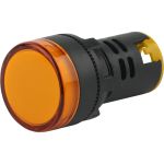 Лампа ЭРА AD22DS(LED)матрица, d=22мм, желтый, 12В, AC/DC, 10/1000/12000 Б0045604 (артикул 16453023) – фото 1