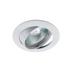 Светильник ЭРА KL1A WH литой простой пов. MR16,12V/220V, 50W белый C0043658 (артикул 15980906) – фото 1