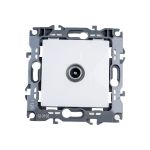 Розетка TV ЭРА 12-3102-01 проходная, IP20, 12, белый Б0027431 (артикул 15981072) – фото 1