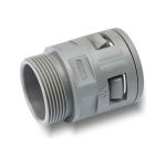 Муфта для гофрированных труб Weyer WQGM32G/AD28.5 коннектор прямой нар. M32x1.5 WE0201700 (артикул 21360496) – фото 1