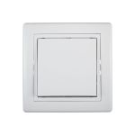Одноклавишный однополюсный выключатель Aling-conel PRESTIGE 10AX 250В, белый 605.00 113042 (артикул 20018806) – фото 1