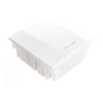 Бокс в нишу ABB Mistral41 8М непрозрачная дверь, c клемм, белый 1SLM004101A1102 (артикул 16024153) – фото 1