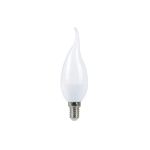 Светодиодная лампа Smartbuy LED свеча на ветру, матовая C37-07W/4000/E14 SBL-C37Tip-07-40K-E14 (артикул 16052201) – фото 1