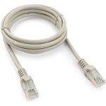 Патч-корд Cablexpert UTP PP12-1.5M кат.5e, 1.5м, литой, многожильный серый PP12-1.5M (артикул 15933178) – фото 1