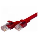 Патч-корд SUPRLAN, U/UTP Cat.5e 4x2 26AWG /7x0.16mm/ Cu LSZH красный 0,5м 10-0151 (артикул 16261879) – фото 1