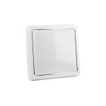 Накладной светодиодный светильник LEEK LE LED BK SL, квадрат, 20W, 6500K, QS 20 LE061200-163 (артикул 16530356) – фото 1