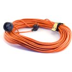 Силовой удлинитель без катушки УС1-Е-30 У-161, ПВС 3x1.5, 30м, 16А, 1 розетка с з/к LUX 16530 4606400419167 (артикул 15546106) – фото 1