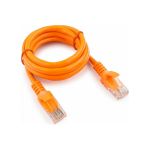 Патч-корд Cablexpert UTP PP12-1M/O кат. 5e, 1м, литой, многожильный оранжевый PP12-1M/O (артикул 15933212) – фото 1