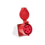 Розетка наружной установки EKF 32A 3P+Е+N 380В IP44 125 ps-125-32-380 (артикул 15223911) – фото 1