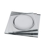 Потолочный встраиваемый светильник FERON CD5024 квадрат 20LEDх2835 SMD 4000K, 15W GX53, хром 40523 (артикул 18249481) – фото 1