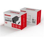 Блок питания REXANT 5 В 15 Вт 3 А разъем 5.5х2.1 200-024-5 (артикул 18213421) – фото 1