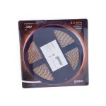 Лента Gauss LED 2835/120-SMD 6.5W 24V DC теплый белый IP65 311000165 (артикул 20245918) – фото 1