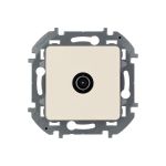 Оконечная TV розетка Legrand - 10 дБ - 5-862 мГц - INSPIRIA - слоновая кость 673871 (артикул 20964627) – фото 1