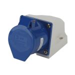 Стационарная наружная розетка ЭРА 123 2Р+РЕ 32А 220В IP44 Б0032877 (артикул 15881705) – фото 1