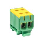Двойная силовая вводная клемма EKF, КСВ, 16-50, желто-зеленая, PROxima plc-kvs2-16-50-y-green (артикул 16373679) – фото 1
