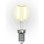 Светодиодная диммируемая лампа Uniel LED-G45-5W/WW/E14/CL/DIM GLA01TR. UL-00002866 (артикул 15931793) – фото 1