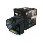 Налобный фонарь Gauss модель GFL309 6W 180lm Lead acid 800mAh LED 1/12/72 GF309 (артикул 18342733) – фото 1