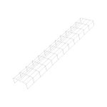Защитная решетка для светильника ЛПО/ДПО Gauss 1320x230x96 1/5 903265601 (артикул 19869388) – фото 1