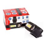 Налобный аккумуляторный фонарь Ultraflash LED53763 4Вт черный XPE+COB LED 1 реж., крепл. 14504 (артикул 20225734) – фото 1