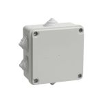 Коробка распаячная IEK 100x100x50, IP55, КМ41234, 6 гермовводов, ИЭК UKO11-100-100-050-K41-55 (артикул 15167002) – фото 1