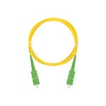 Соединительный волоконно-оптический шнур NIKOMAX желтый, 2м NMF-PC1S2C2-SCA-SCA-002 (артикул 15893143) – фото 1