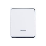1-клавишный выключатель Schneider Electric AtlasDesign PROFI IP54 открытой установки с подсветкой 10 АХ ATN540113 (артикул 21809482) – фото 1