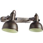 Настенный светильник Arte Lamp A5213AP-2BR (артикул 16268922) – фото 1