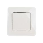 1-клавишный выключатель Schneider Electric скрытой проводки Blanca 10А IP20 1 250В бежевый BLNVS010107 (артикул 18170677) – фото 1