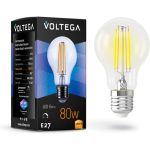 Светодиодная лампа VOLTEGA ЛОН диммируемый Е27 2800К 8W 5489 (артикул 16183482) – фото 1