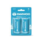 Солевая батарейка DAEWOO R20 Heavy Duty 2021 BL-2 5029484 (артикул 17371674) – фото 1