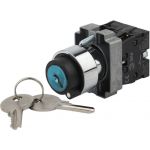 Переключатель ЭРА LAY5-BG45 на 2 положения, с ключом, без фиксации, 20/200/4000 Б0045688 (артикул 16453077) – фото 1