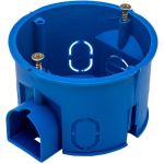 Подрозетник GUSI ELECTRIC с кабель-каналом для сплошных стен 68х45, IP30, евро С3М3 (артикул 16032968) – фото 1