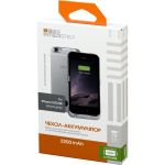 Чехол-аккумулятор Interstep 2200мАч Li-Pol для iPhone 5/5S/SE Gray, B201, 45544 (артикул 17458530) – фото 1