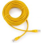Медный патч-корд Cablexpert UTP PP10-10M/Y кат.5e, 10м, литой, многожильный жёлтый PP10-10M/Y (артикул 15933263) – фото 1